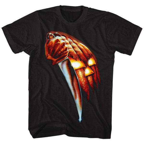 Halloween Pumpkin Knife T-Shirt - HYPER iCONiC