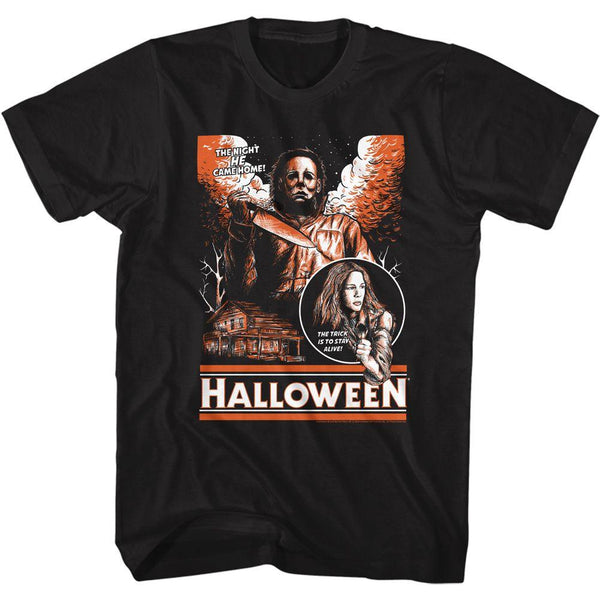 Halloween Sketchy & Orange T-Shirt - HYPER iCONiC