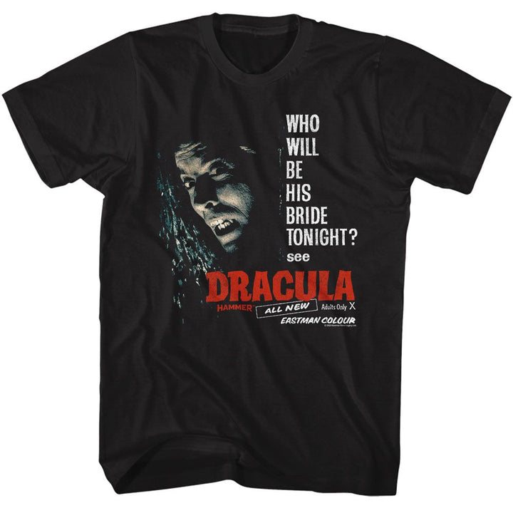 Hammer Horror - Be His Bride T-Shirt - HYPER iCONiC.
