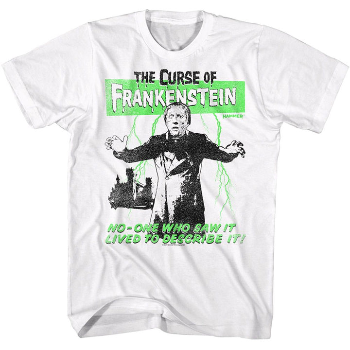 Hammer Horror - Hammer Horror Curse Of Frankenstein T-Shirt - HYPER iCONiC.