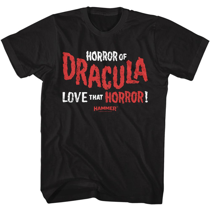 Hammer Horror - Hammer Horror Horror Of Dracula Boyfriend Tee - HYPER iCONiC.