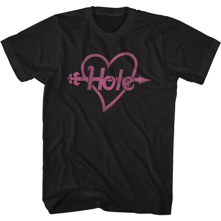 Hole Pink Heart And Arrow Boyfriend Tee - HYPER iCONiC