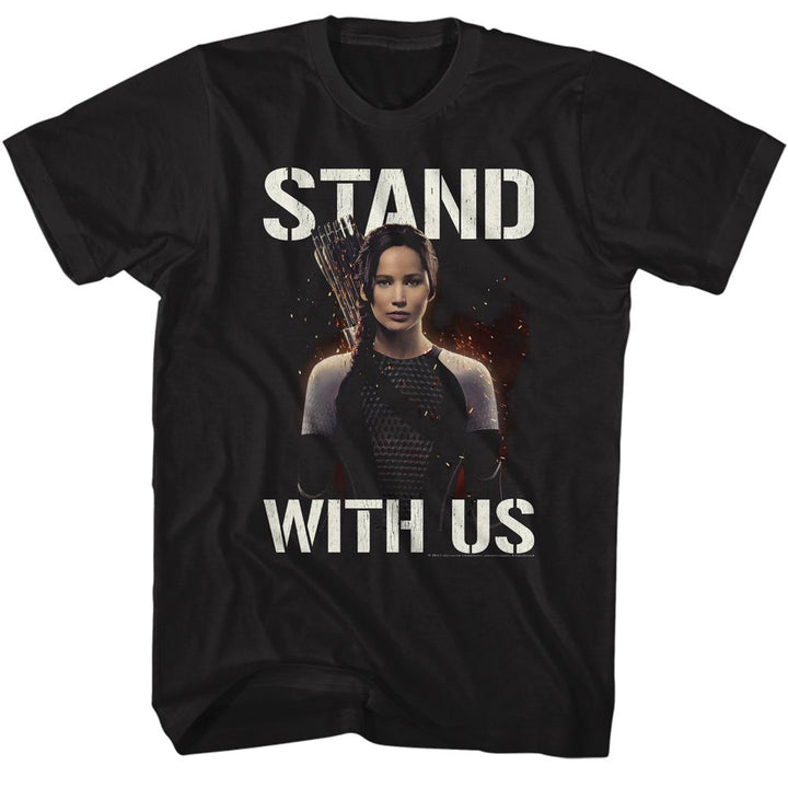 Hunger Games - Stand With Us Katniss T-Shirt - HYPER iCONiC.