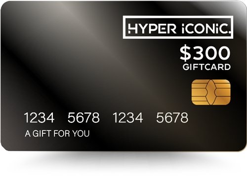 HYPER iCONiC Black Logo Gift Card - HYPER iCONiC