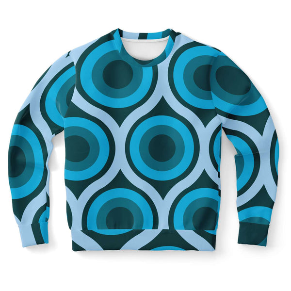 Hyper iCONic Blue Circles Sweatshirt - HYPER iCONiC.