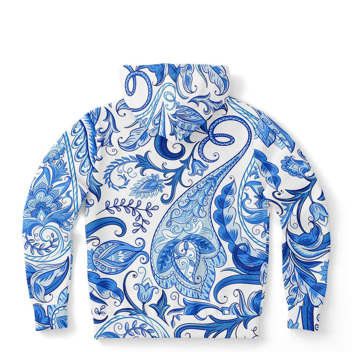 Hyper iCONic Blue Paisley Hoodie - HYPER iCONiC.