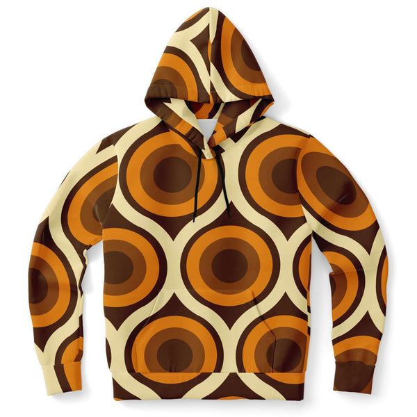 Hyper iCONic Brown Circles Hoodie - HYPER iCONiC.