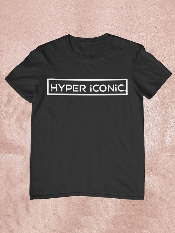 HYPER iCONiC Logo Frame Unisex T-Shirt - HYPER iCONiC.