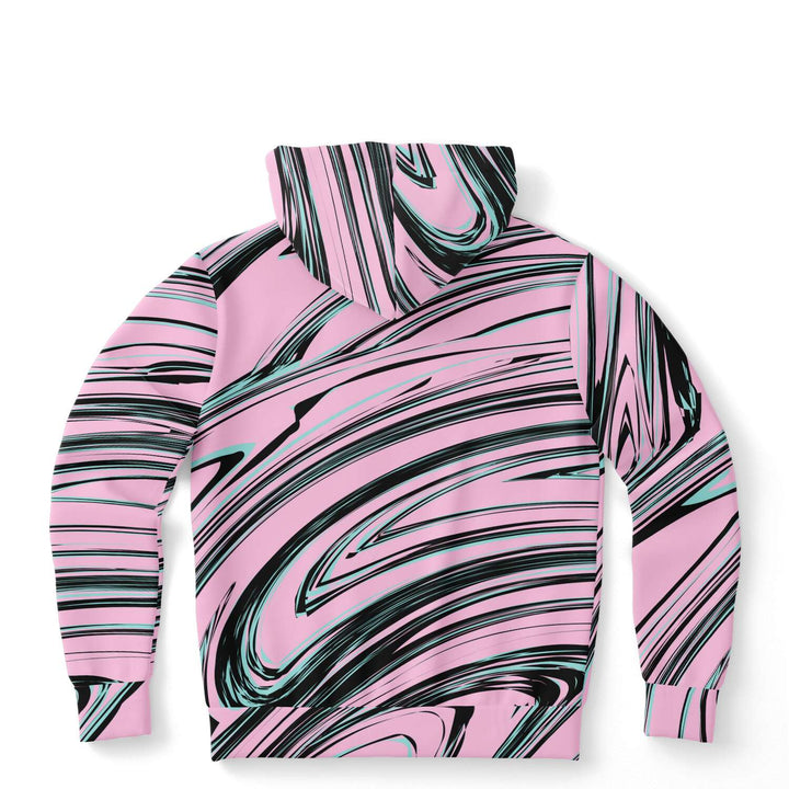 Hyper iCONic Pink Marble Hoodie - HYPER iCONiC.