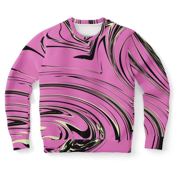 Hyper iCONic Pink Whirlpool Sweatshirt - HYPER iCONiC.