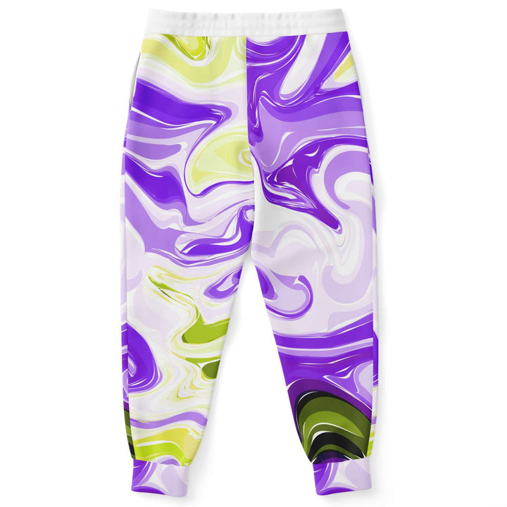 Hyper iCONic Purple / Yellow Marble Jogger - HYPER iCONiC.