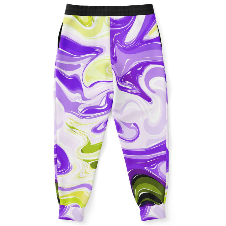 Hyper iCONic Purple Yellow Marble Jogger - HYPER iCONiC.