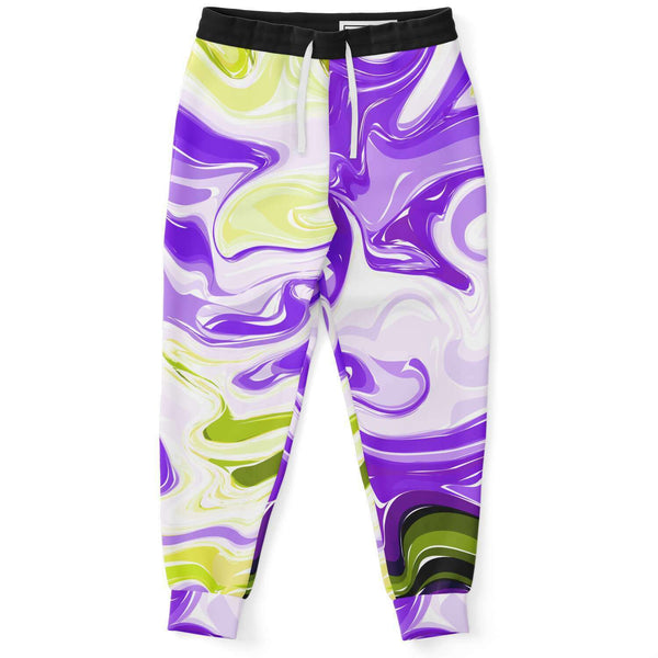 Hyper iCONic Purple Yellow Marble Jogger - HYPER iCONiC.
