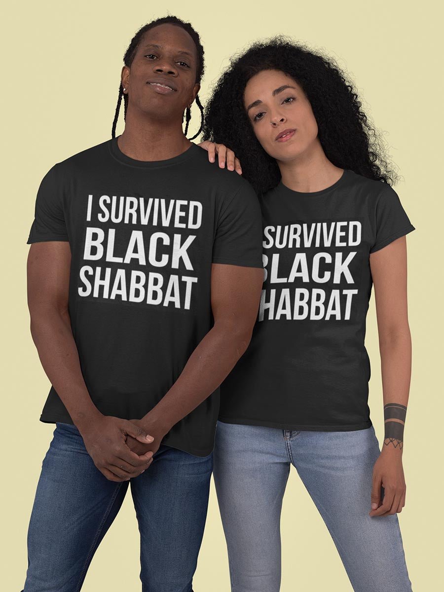 I Survived Black Shabbat T-Shirt - HYPER iCONiC.