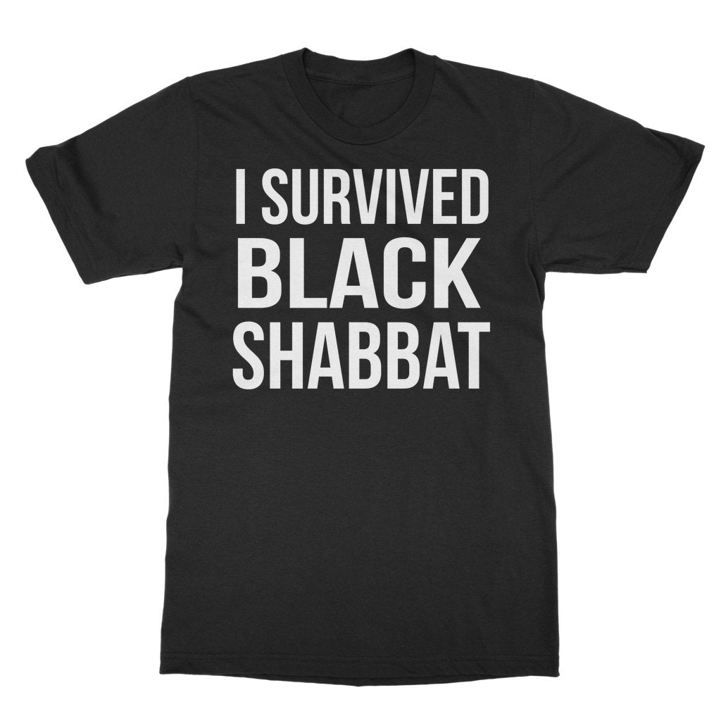 I Survived Black Shabbat T-Shirt - HYPER iCONiC.