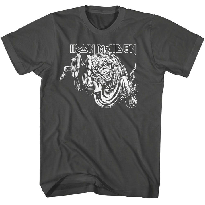 Iron Maiden - Eddie Reach Boyfriend Tee - HYPER iCONiC.