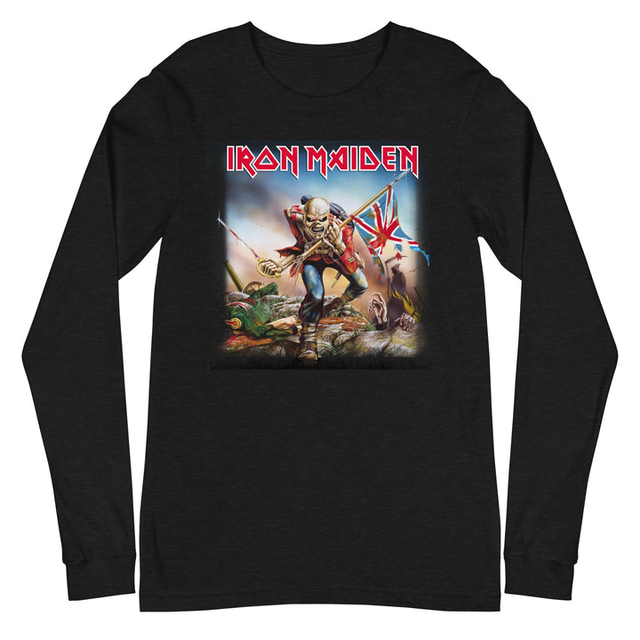 Iron Maiden Flag Long Sleeve T-Shirt - HYPER iCONiC.