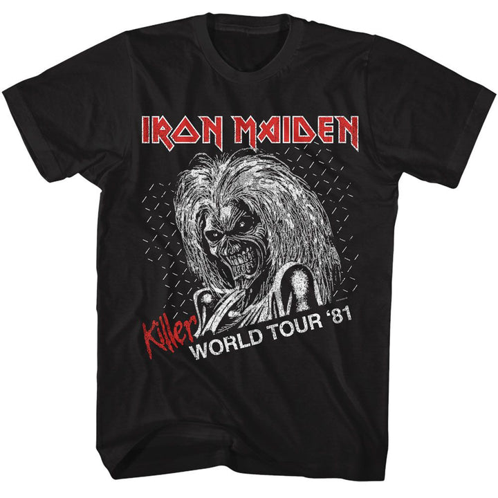 Iron Maiden - Killer World Tour Boyfriend Tee - HYPER iCONiC.