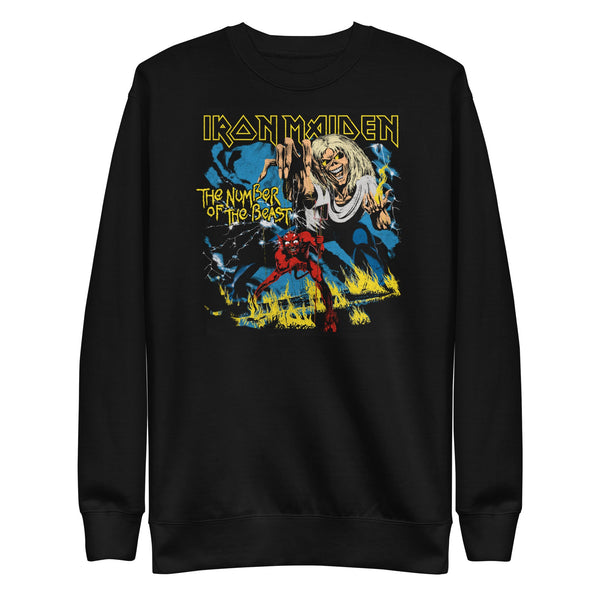 Iron Maiden The Number of the Beast Sweatshirt - HYPER iCONiC.