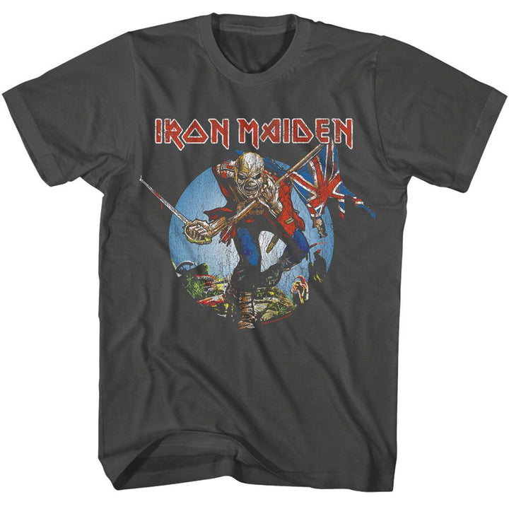 Iron Maiden - Trooper Boyfriend Tee - HYPER iCONiC.