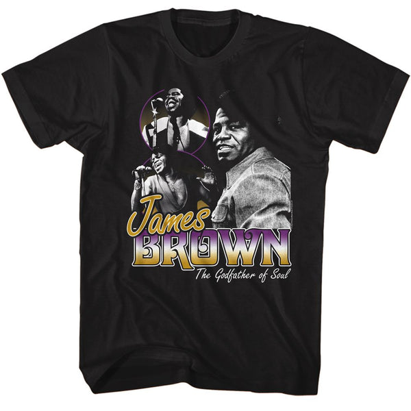 James Brown - Godfather Of Soul T-Shirt - HYPER iCONiC.