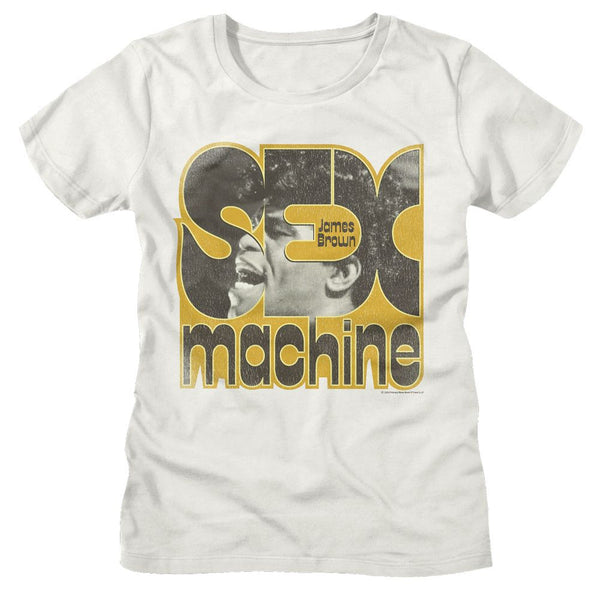 James Brown - Sex Machine Womens T-Shirt - HYPER iCONiC.