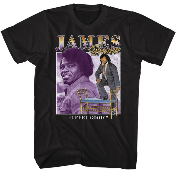 James Brown - Two Pic Square Boyfriend Tee - HYPER iCONiC.