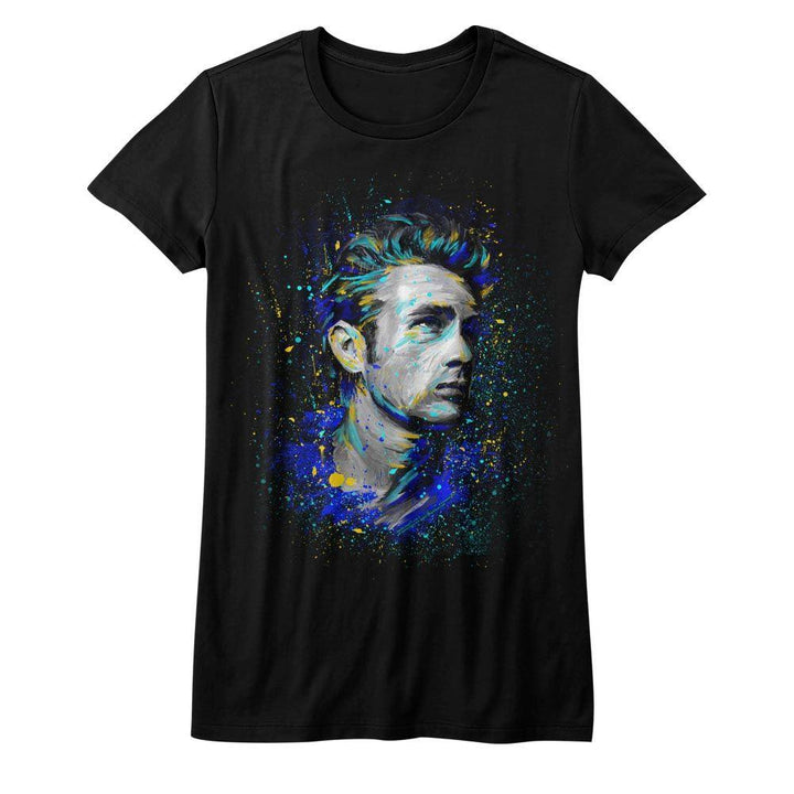 James Dean Fishy Womens T-Shirt - HYPER iCONiC