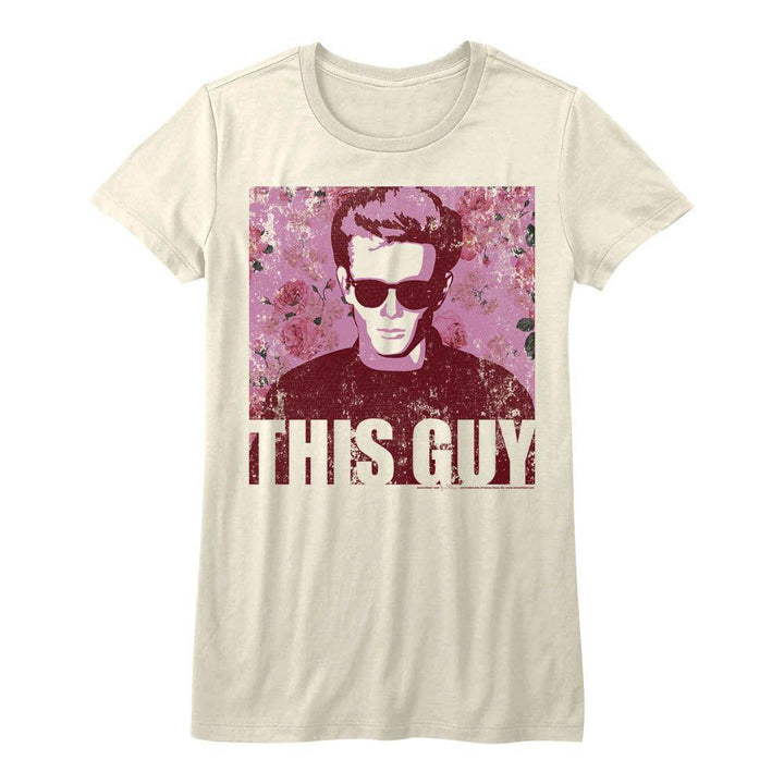 James Dean Flowery Dean Womens T-Shirt - HYPER iCONiC