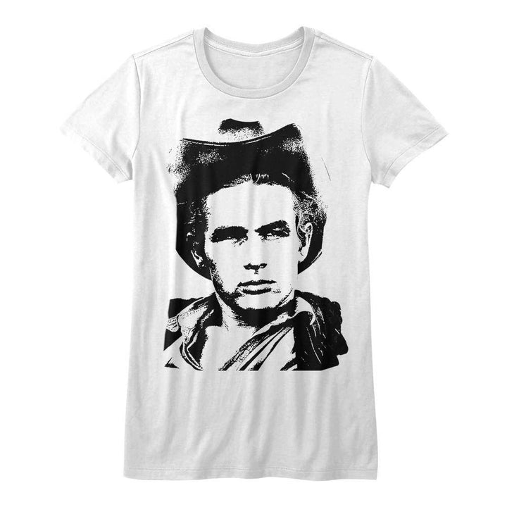 James Dean Silhouette Womens T-Shirt - HYPER iCONiC