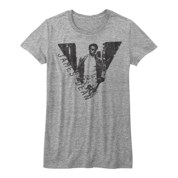James Dean Triangulawsome Womens T-Shirt - HYPER iCONiC