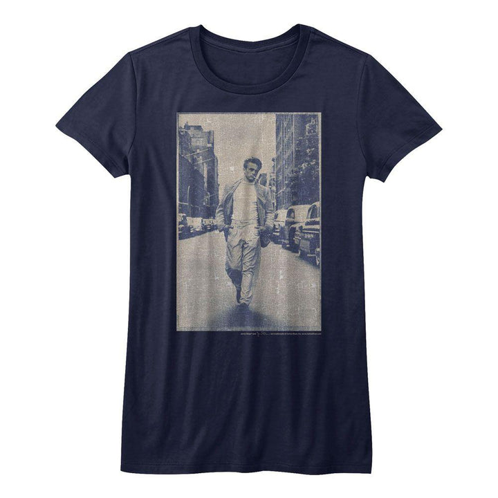 James Dean Vintage Dean Womens T-Shirt - HYPER iCONiC