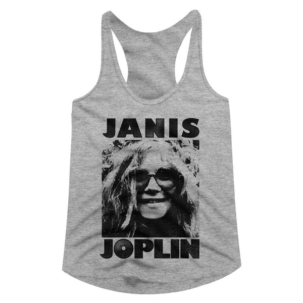 Janis Joplin Janis Womens Racerback Tank - HYPER iCONiC