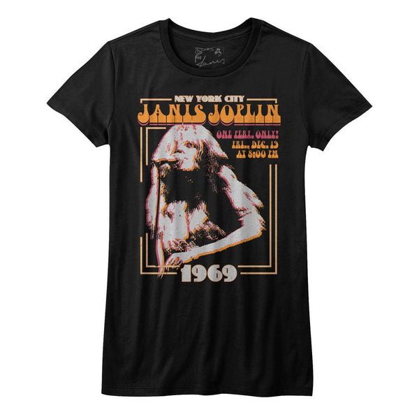 Janis Joplin New York Womens T-Shirt - HYPER iCONiC