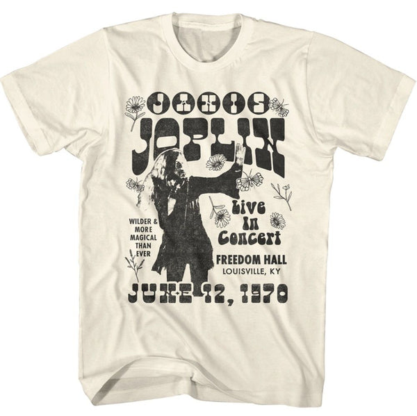 Janis Joplin - Wilder And More Magical Boyfriend Tee - HYPER iCONiC.