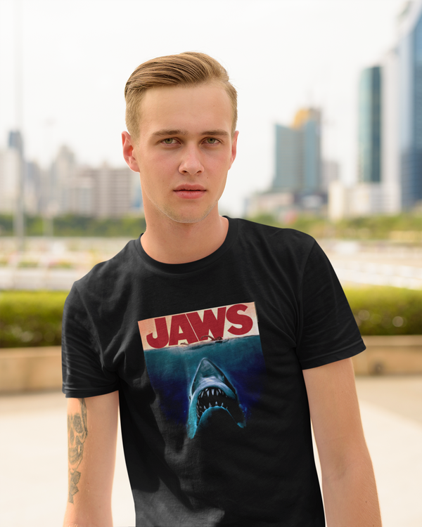 Jaws Poster Again T-Shirt