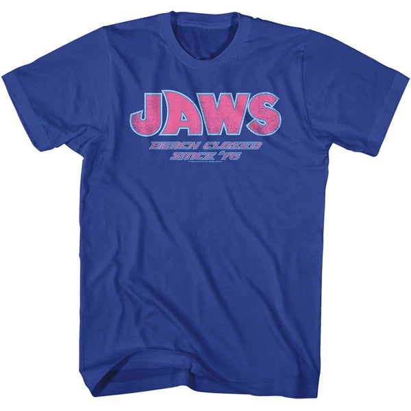 Jaws - Beach Closed T-shirt - HYPER iCONiC.