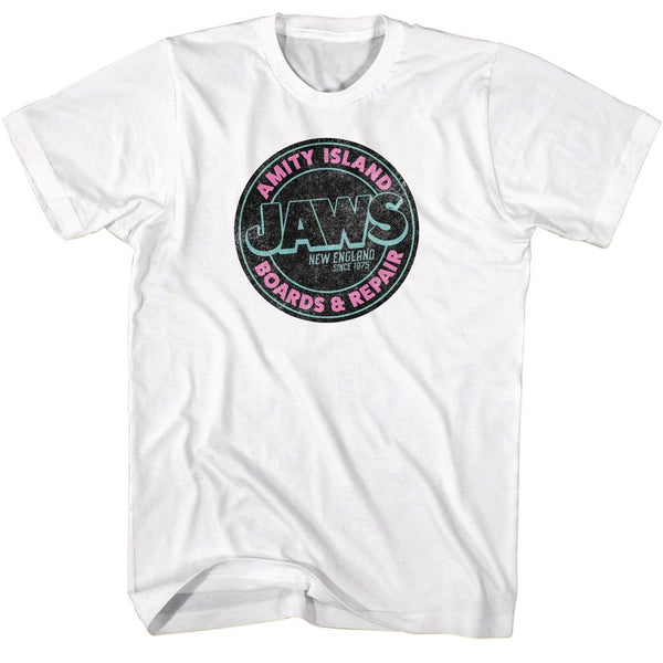 Jaws - Boards And Repair Boyfriend Tee - HYPER iCONiC.