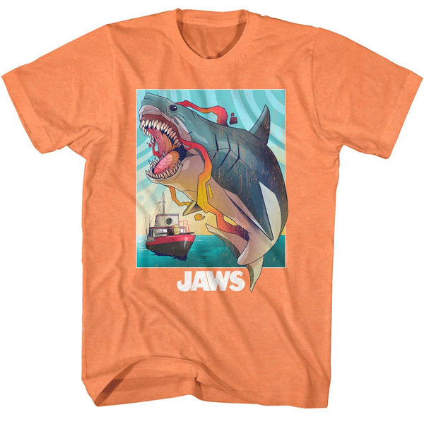 Jaws - Colorful Boyfriend Tee - HYPER iCONiC.