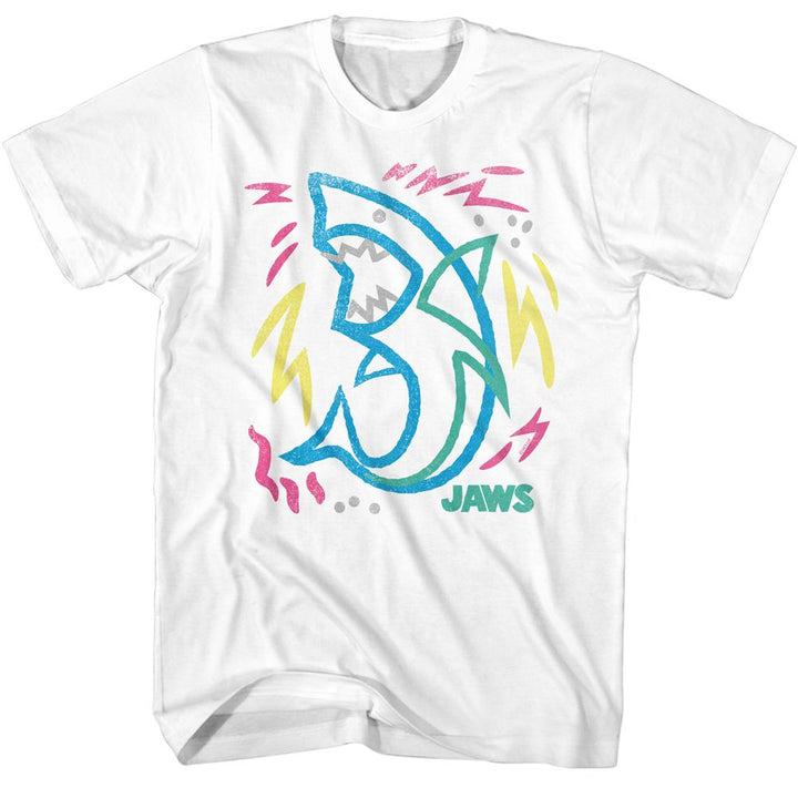 Jaws - Doodle Boyfriend Tee - HYPER iCONiC.