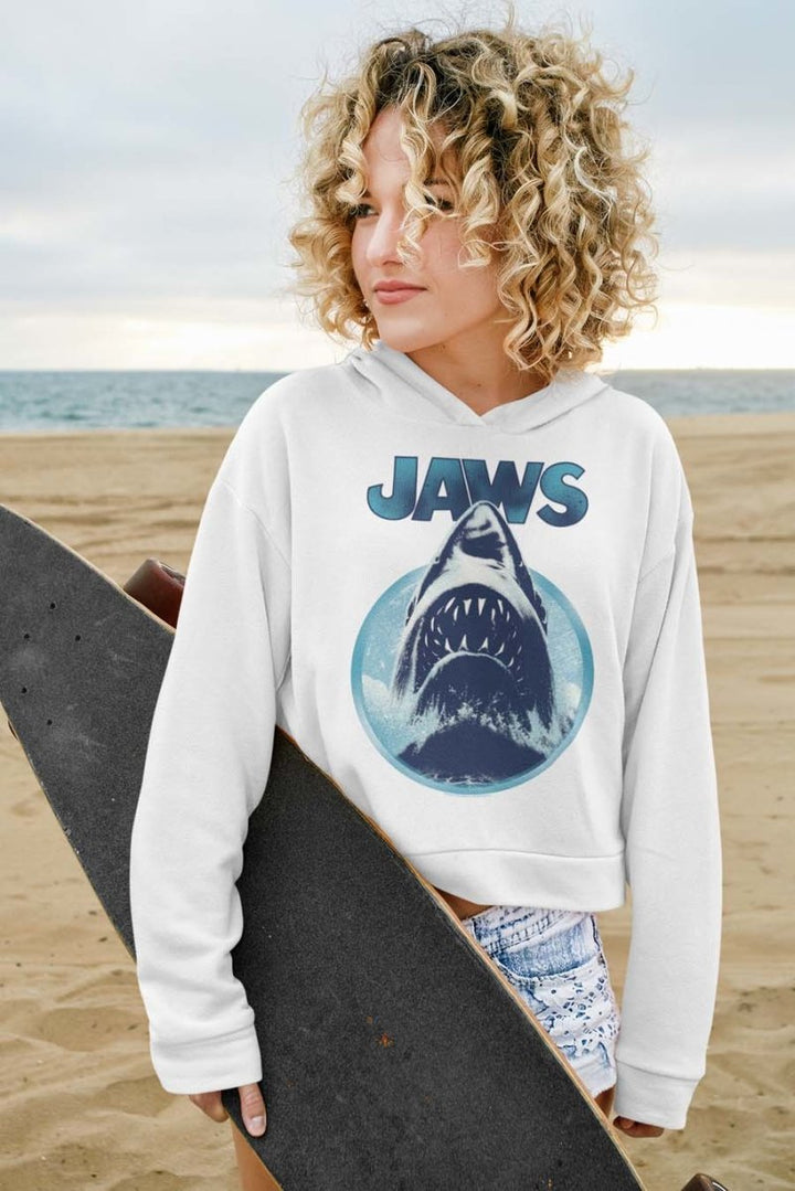 Jaws Jaw Blue Circle Hoodie - HYPER iCONiC