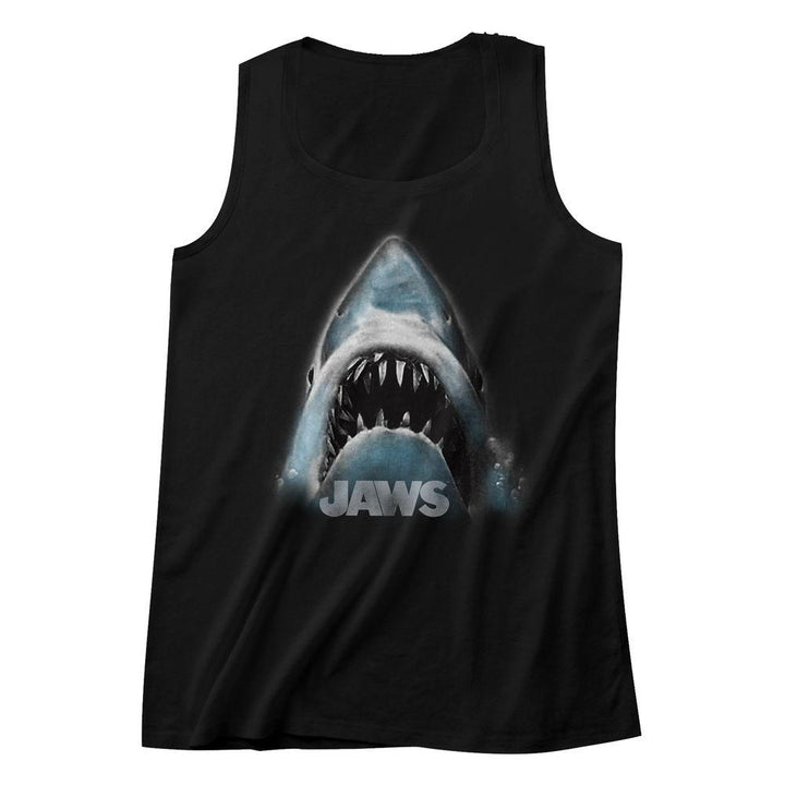 Jaws Jaws Head Logo Tank Top - HYPER iCONiC