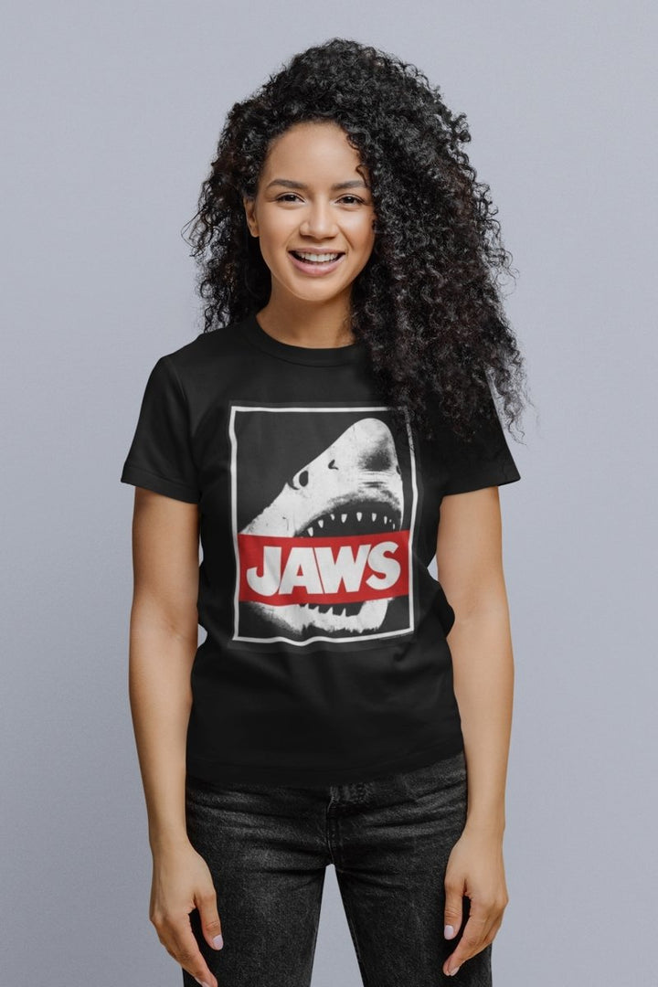 Jaws Jaws Rd Bar Boyfriend Tee - HYPER iCONiC
