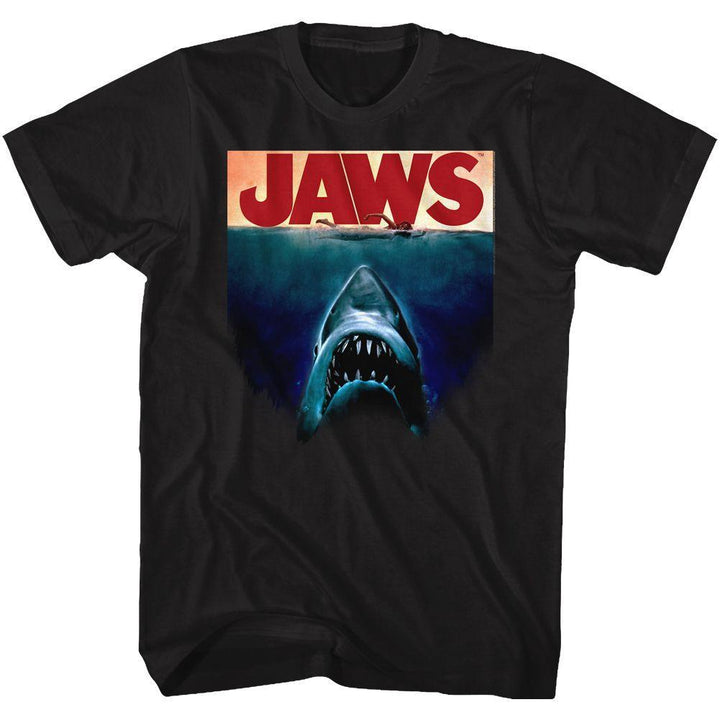 Jaws Poster Again Boyfriend Tee - HYPER iCONiC