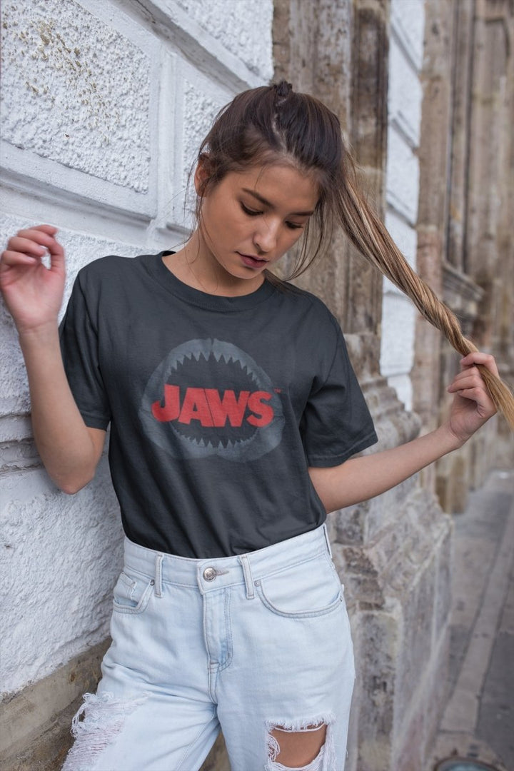 Jaws Shark Jaw Boyfriend Tee - HYPER iCONiC