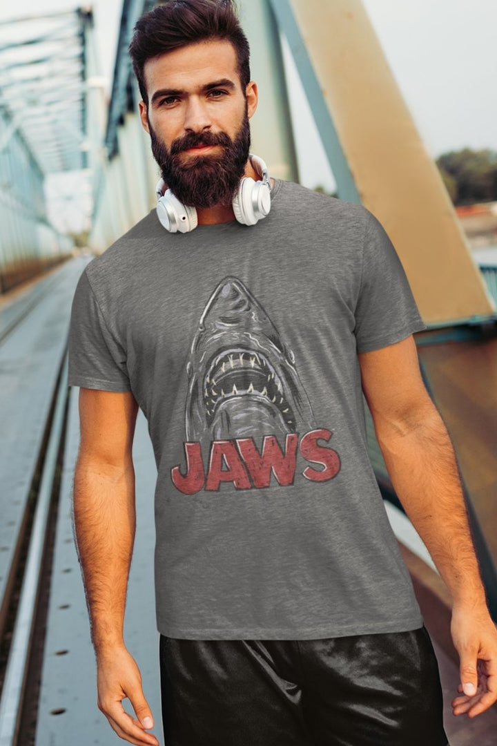 Jaws Sketchy Shark T-Shirt - HYPER iCONiC