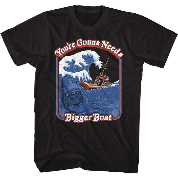 Jaws Storybook Bigger Boat Boyfriend Tee - HYPER iCONiC
