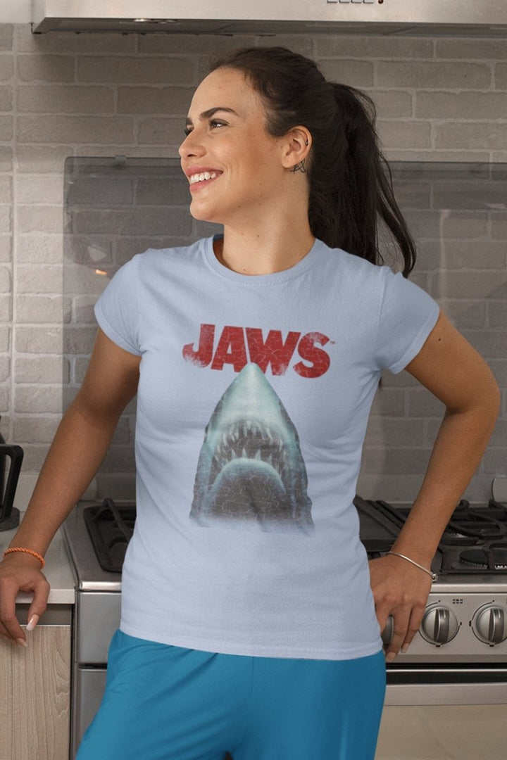 Jaws Stressed Out Boyfriend Tee - HYPER iCONiC