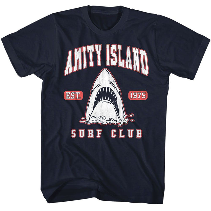 Jaws - Surf Club Collegiate Boyfriend Tee - HYPER iCONiC.