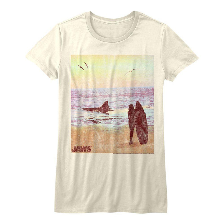 Jaws Surfside Womens T-Shirt - HYPER iCONiC